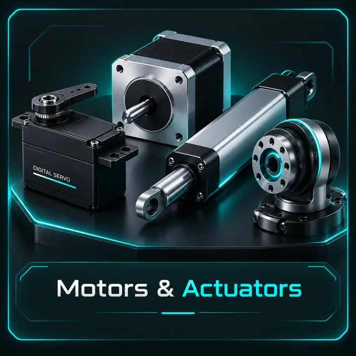Robot Actuators, Motors & Motion Components